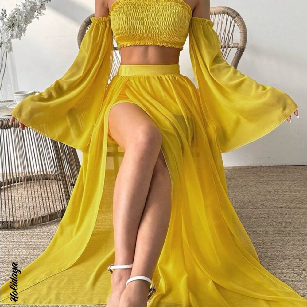 Women's Yellow dress